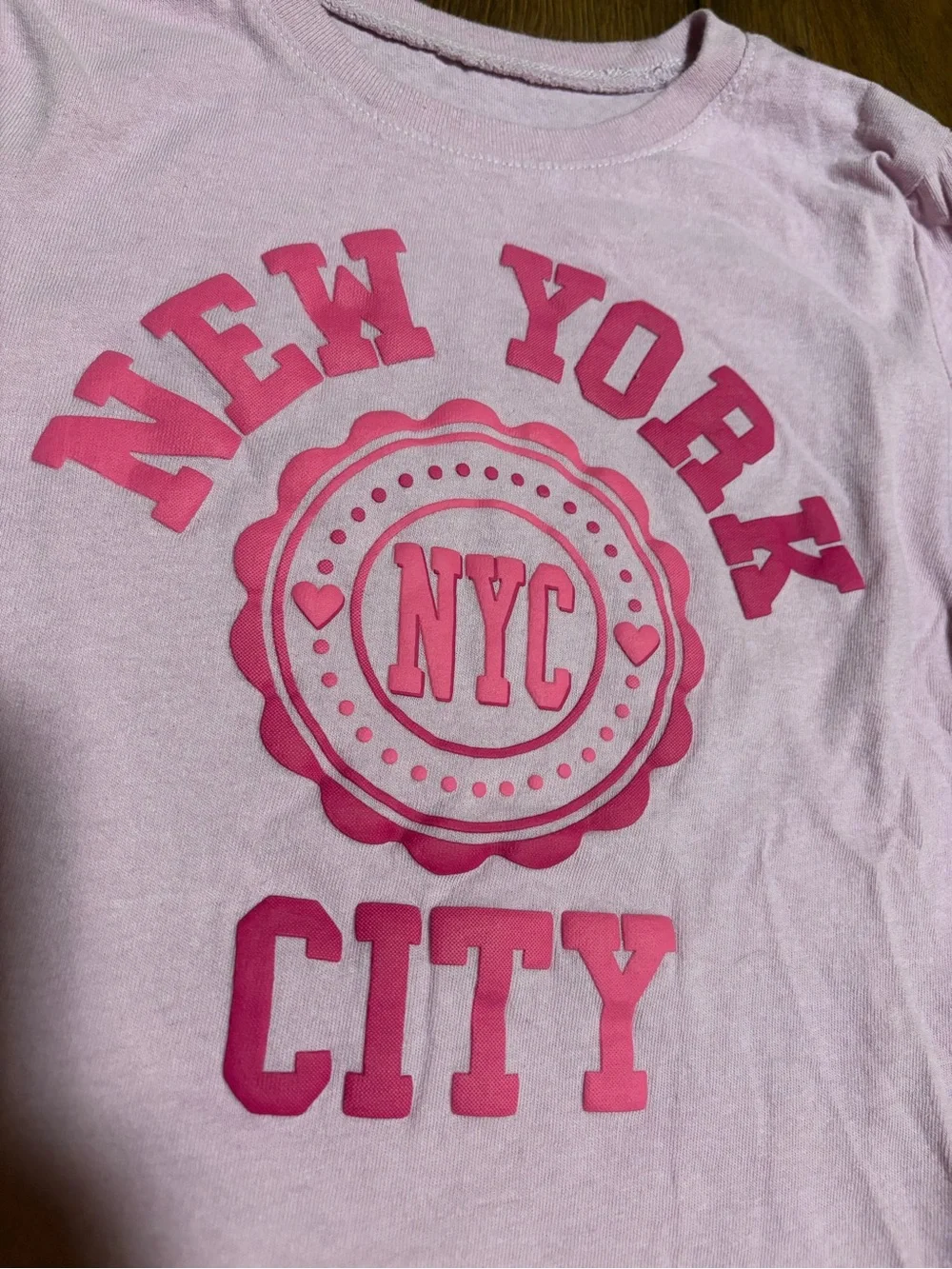 The Children’s Place Girls’ Long Sleeve New York City Shirt - Purple 5/6